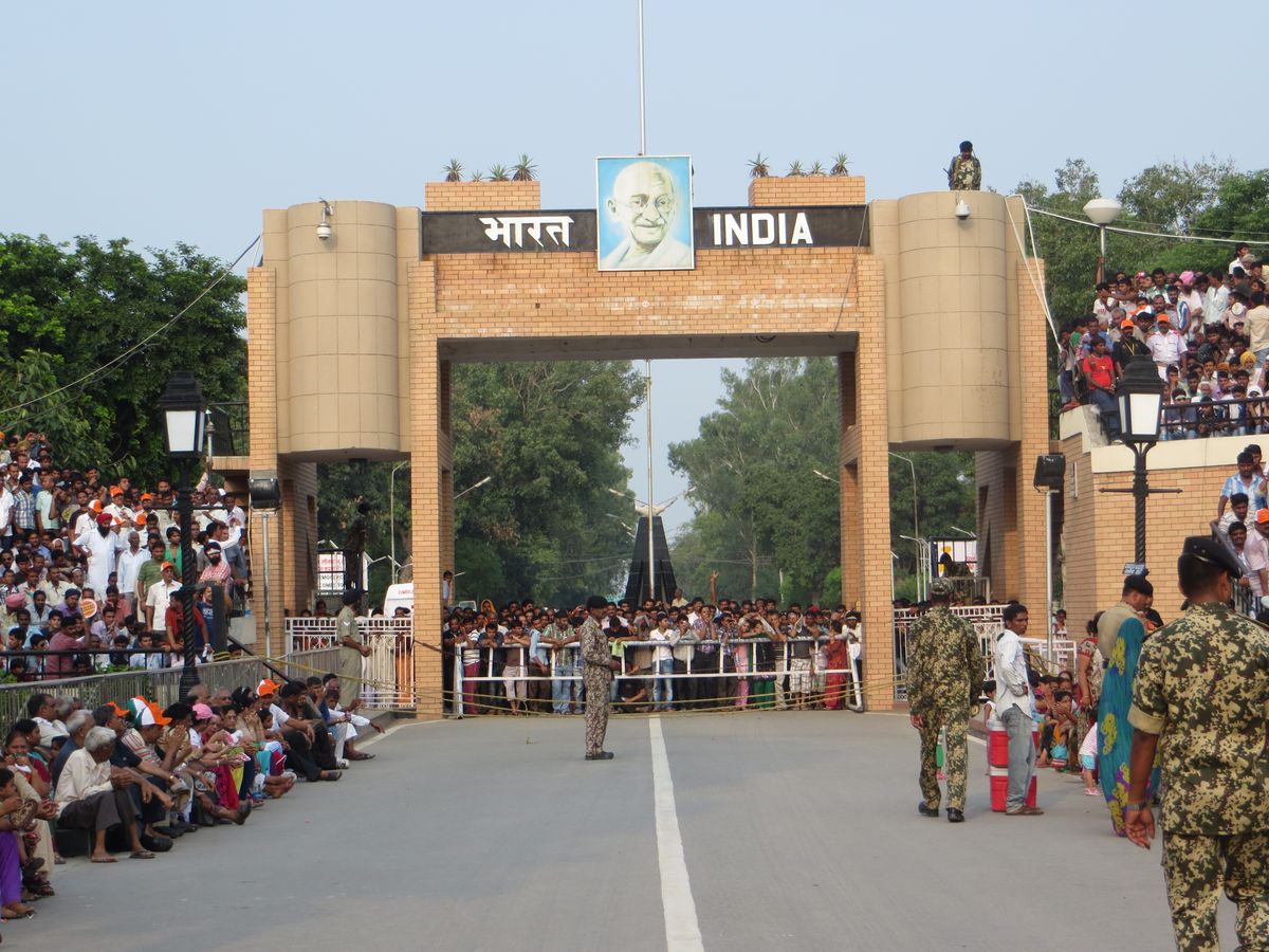 Places to Visit in Punjab - Wagah Border in Amritsar